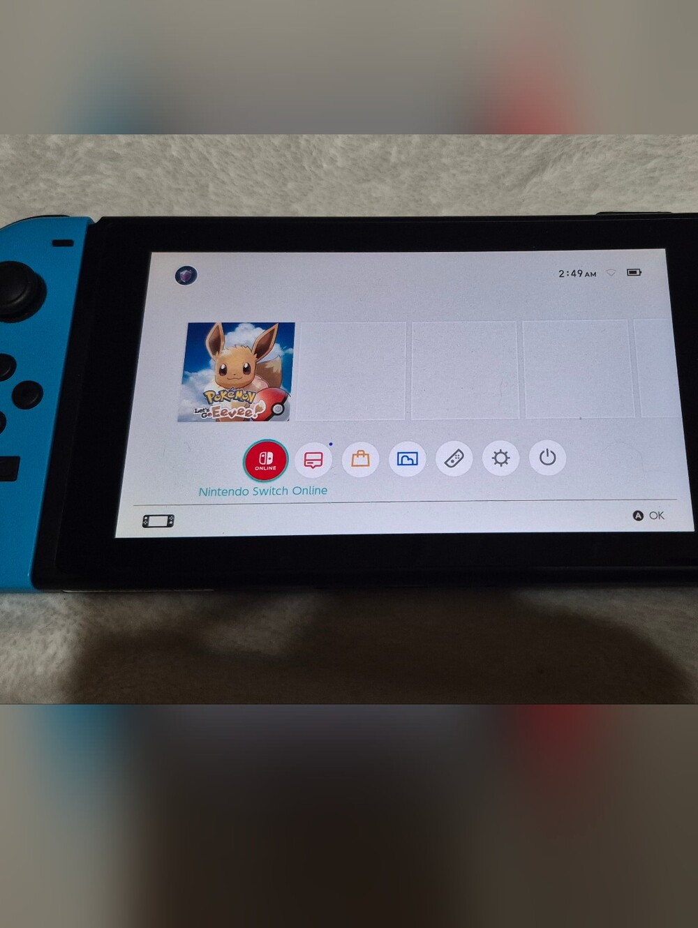 Nintendo Switch with Game Only